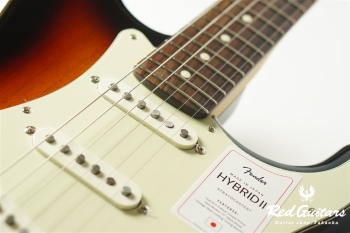  Made in Japan Hybrid II Stratocaster - 3-Color Sunburst